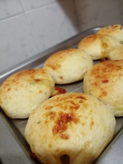Una foto de Chipá Mestizo con relleno