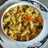 Ensalada de fideos y vegetales salteados