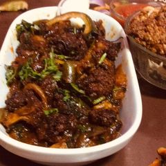 A picture of Cauliflower Manchurian.