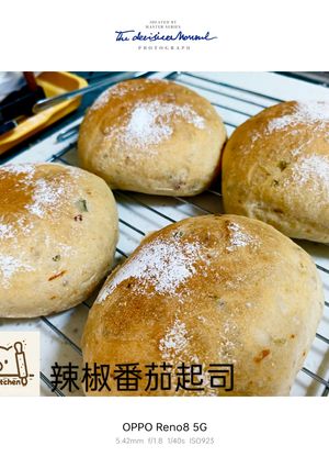 墨西哥辣椒番茄起司麵包 的食譜成品照片
