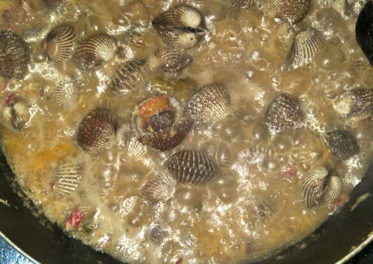 Resep Botok kerang dara atau cupar bukur Anti Gagal