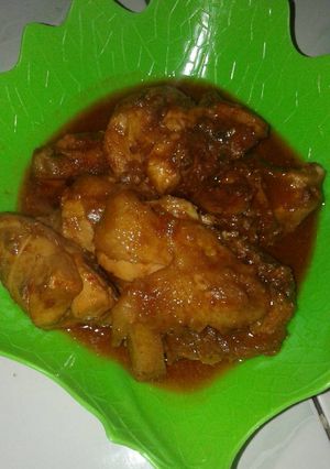 Foto resep Ayam kecap merah pedas