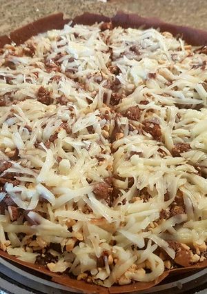 A picture of Chocolatey Sweet Stuffed Pancake (Sweet Martabak).