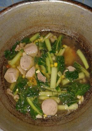 Foto resep Sup sawi ijo