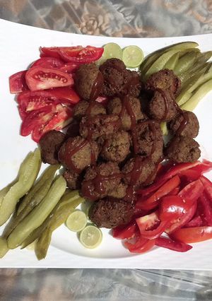 عکسی از دستور فلافل