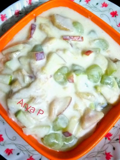 फृट सलाद (fruit salad recipe in Hindi) रेसिपी मुख्य फोटो