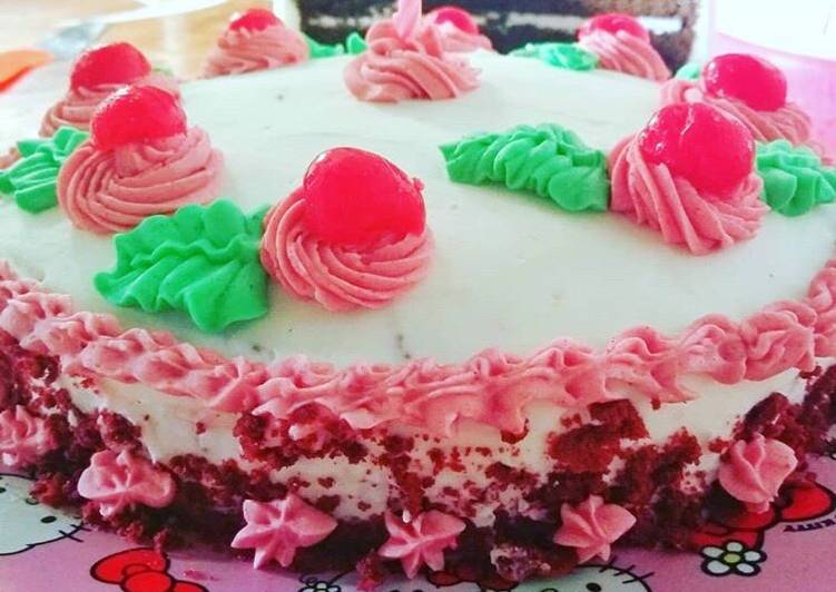 Langkah Mudah untuk Membuat Red Velvet Cake Super lembut Anti Gagal