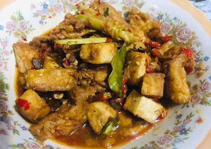 Tahu masak tauco