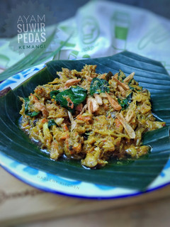 Foto resep Ayam Suwir Pedas Kemangi