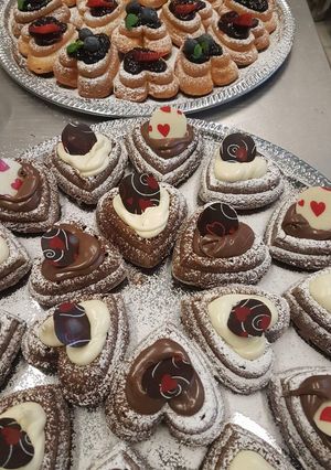 Foto di Muffins al cacao con cuore di cioccolato