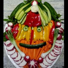 A picture of Crude Vegetable Platter.