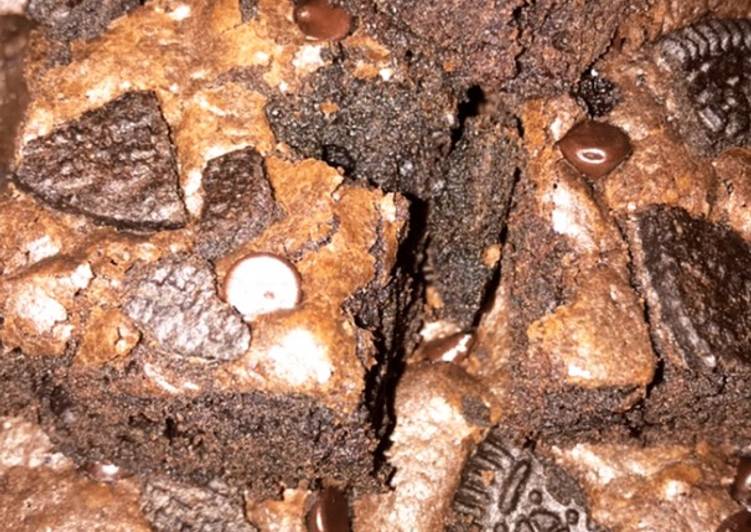 Bumbu Brownies shiny crust (takaran sendok) | Langkah Membuat Brownies shiny crust (takaran sendok) Yang Mudah Dan Praktis