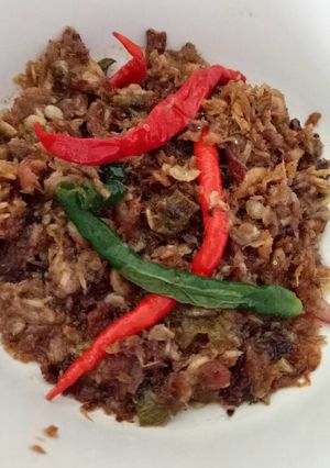 Foto resep Udang rebon tumis sunti khas aceh