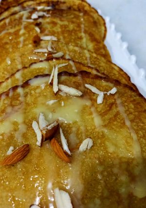A picture of Malpua sweet dish.