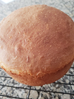 A picture of English Muffin Bread.