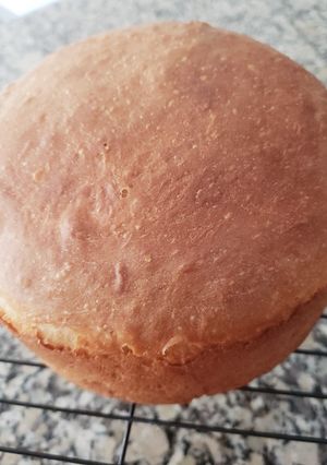 A picture of English Muffin Bread.
