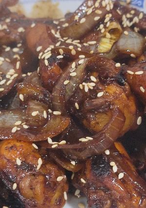 Foto resep Ayam bakar bawang bombay kecap