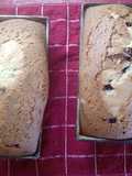 Budín de vainilla con chispitas de chocolate