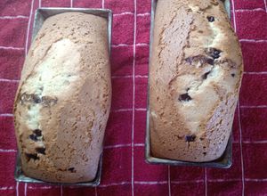 Una foto de Budín de vainilla con chispitas de chocolate