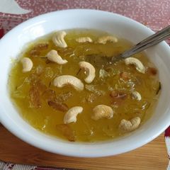 A picture of Papaya Plastic Chutney with Dry Fruits.