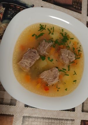 O poză a rețetei Ciorbă de văcuță.
