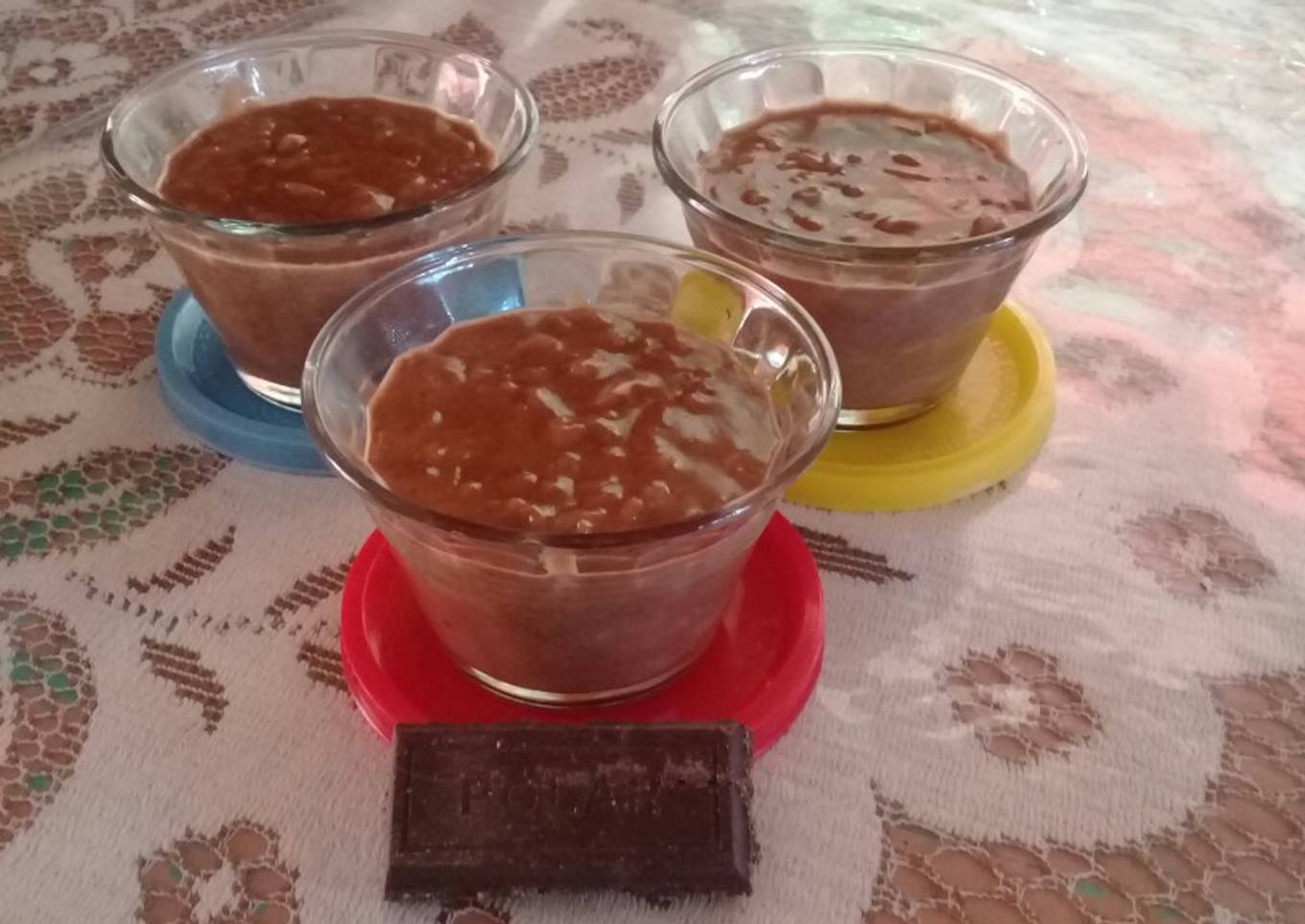 Arroz con leche de chocolate 🍫❤