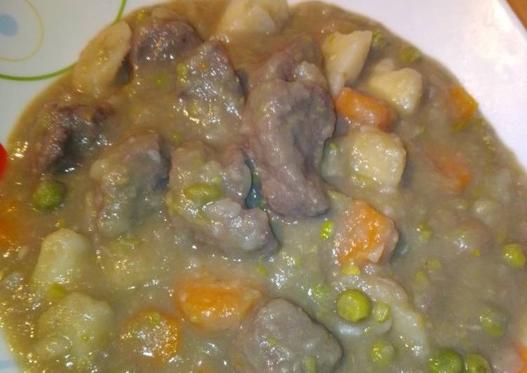 Ternera a la jardinera en MC