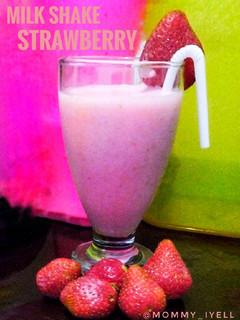 Foto resep Milkshake strawberry
