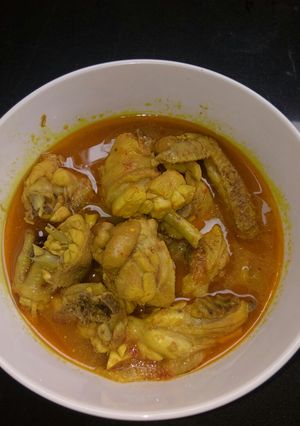 Foto resep Ayam lempah kuning khas bangka