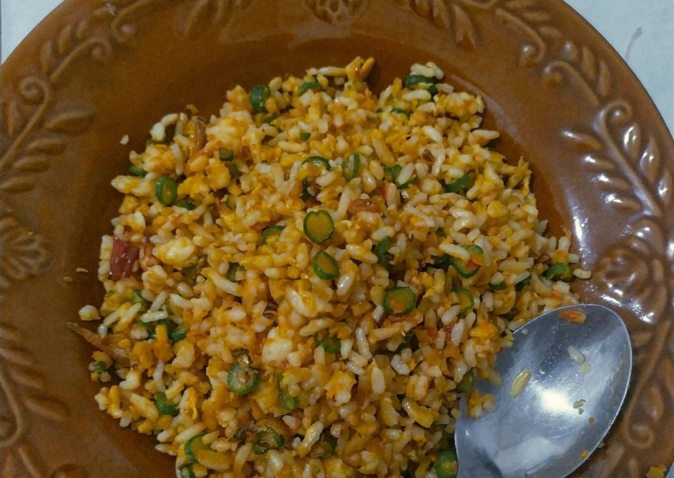 Nasi Goreng Eggfluffy (Pedas)