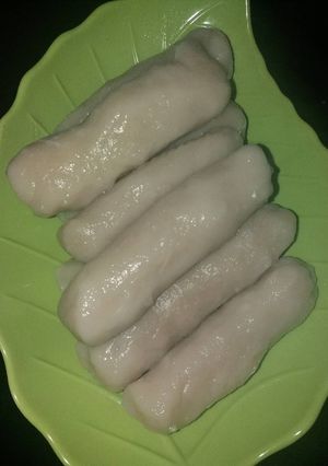 Foto resep Pempek lenjer tanpa ikan (pempek dos)