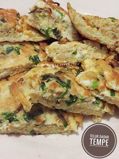 Foto resep Telur Dadar Tempe