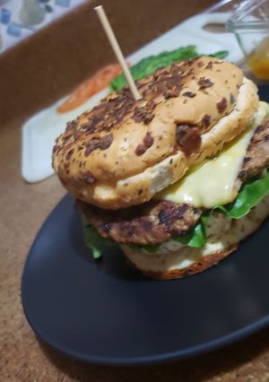 Una foto de Hamburguesa gourmet