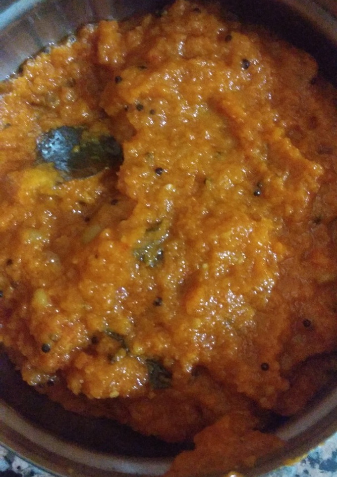 ஈஸியான தக்காளி சட்னி செய்முறை முக்கிய புகைப்படம்