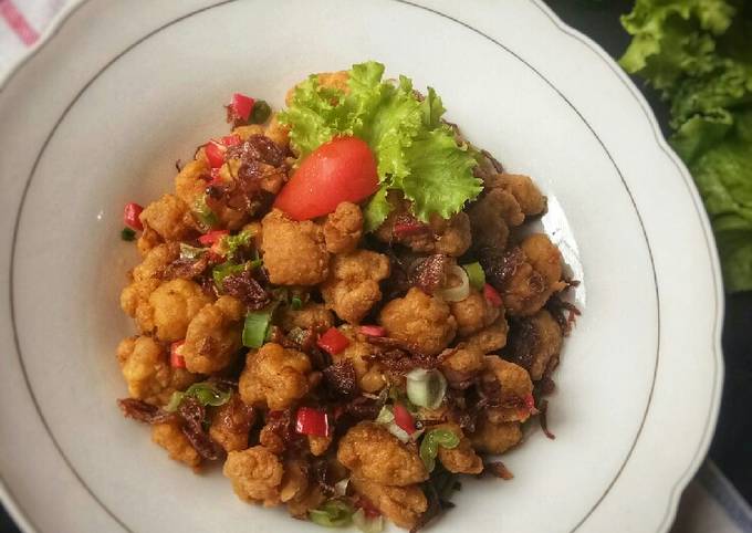 200. Ayam Popcorn Goreng Bawang