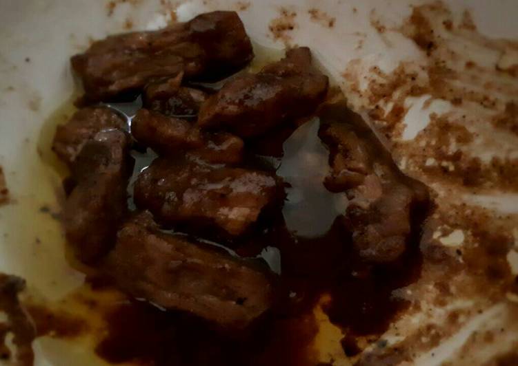 Beef Teriyaki-Black Pepper Super Easy