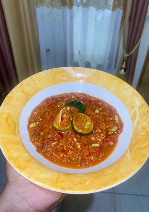 Foto resep Sambal Tempong Khas Banyuwangi