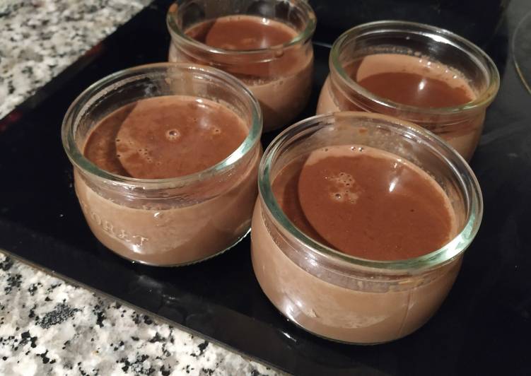 Gelatina de chocolate