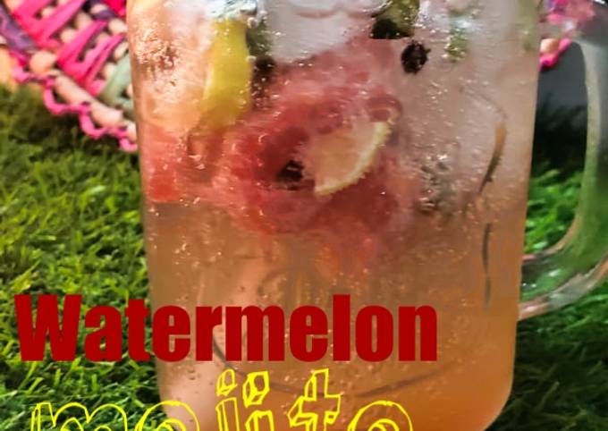Recipe of flavorful Watermelon Mojito