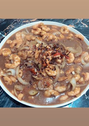 Foto resep Udang Teriyaki Simple Banget