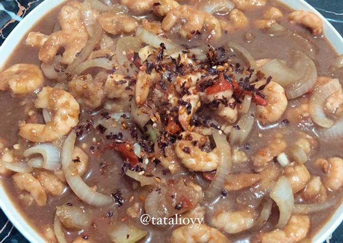 Udang Teriyaki Simple Banget