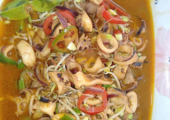 Resep Tumis Cumi Pedas Manis Toge Oleh Dewi Sartika Cookpad