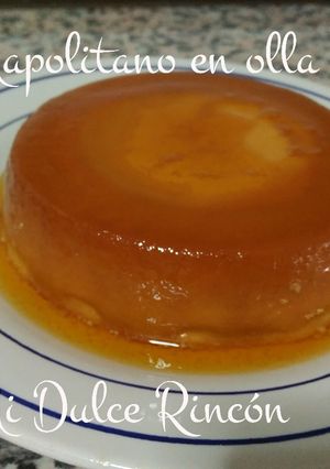 Foto principal de Flan napolitano en olla express