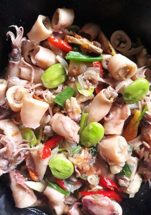Foto resep Oseng cumi petay