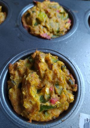 Una foto de Muffins de Verdura