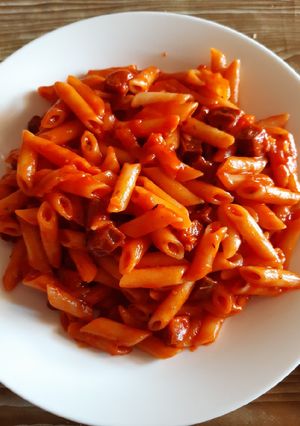 Foto principal de Macarrones con sorpresa