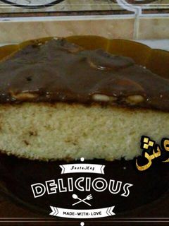 صورة لوصفة كيكه سهله وطعمها روووعه😋