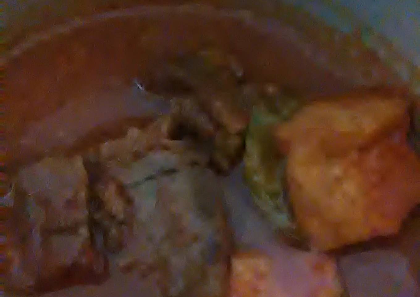 #FeesReesepAsia#Indonesia#Beef#Meat Tofu with Red Seasoning#