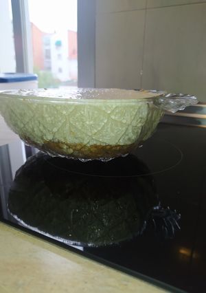 Una foto de Tarta de queso crema