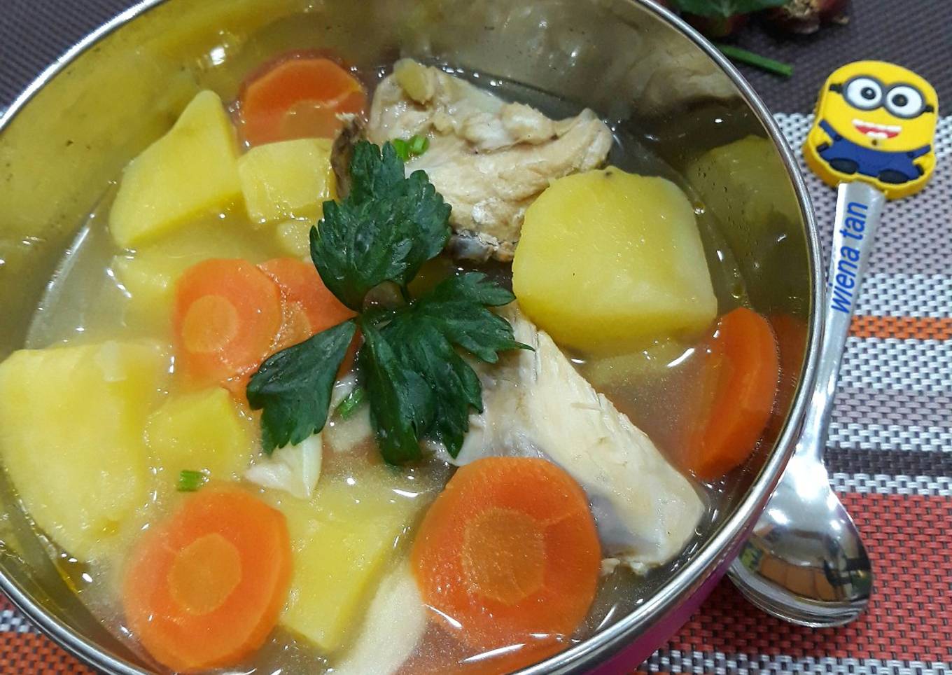 Sop Ayam Kampung Sederhana